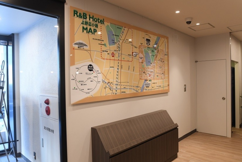 地元ならではの情報が掲載された観光案内板