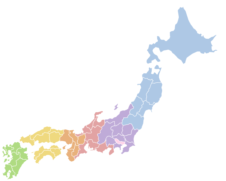 日本地図