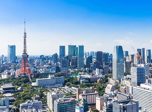 東京の街並み