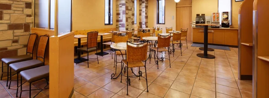 写真：館内施設