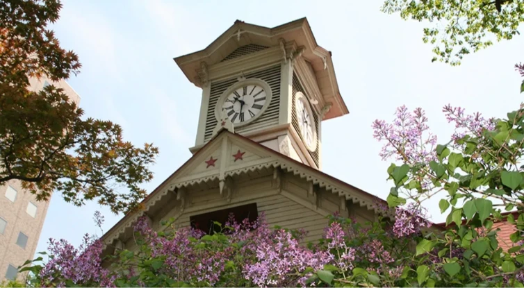 画像：札幌市時計台