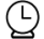 アイコン:置時計