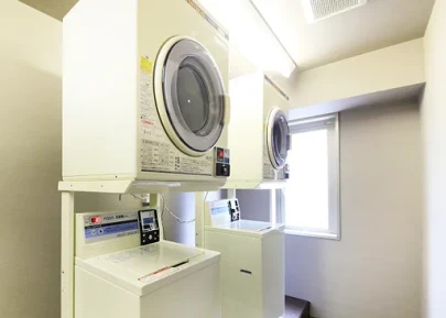 画像：コインランドリー