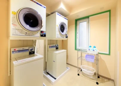 画像：コインランドリー