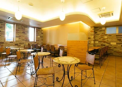 画像：朝食会場