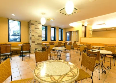 画像：朝食会場