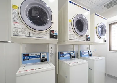 画像:コインランドリー