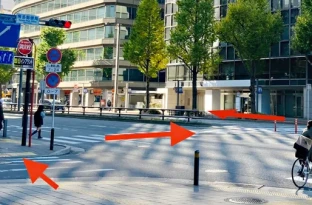 画像:JR 博多駅からのアクセス