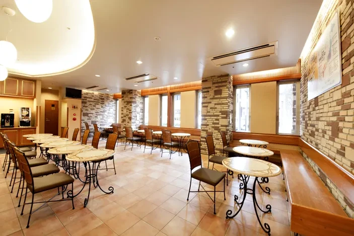 画像：朝食会場