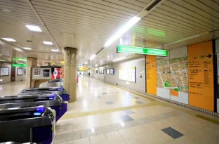 画像：地下鉄広瀬通駅からのアクセス