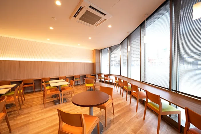 画像：朝食会場