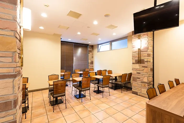 写真：朝食会場