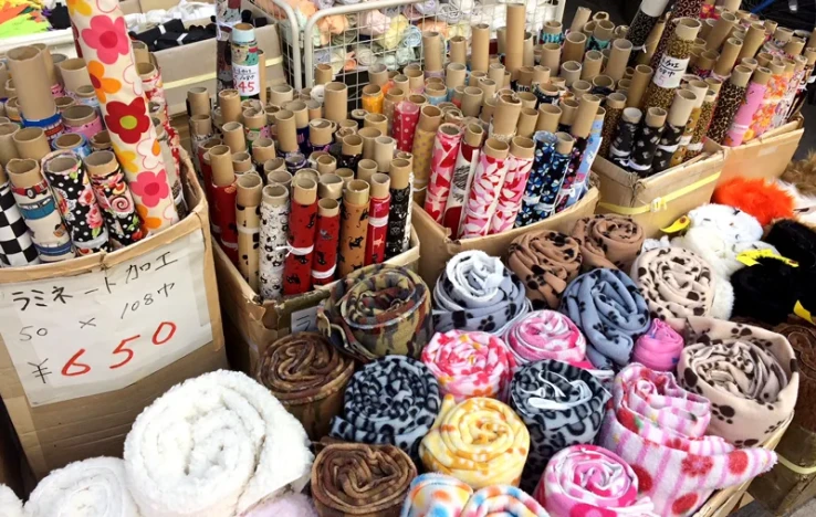 画像:日暮里繊維街