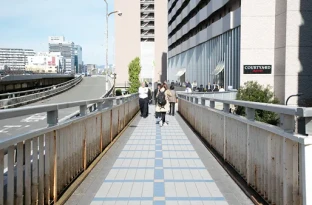 画像：地下鉄御堂筋線 新大阪駅北口からのアクセス