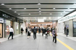 画像：JR新大阪駅からのアクセス