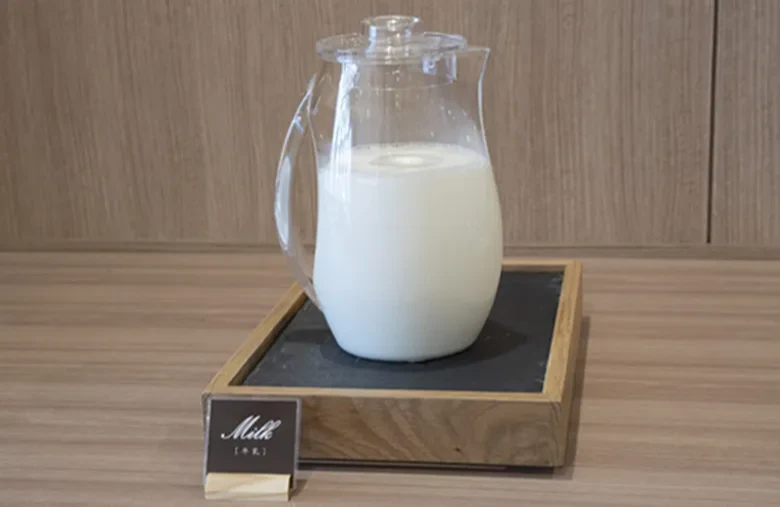 画像：ミルク