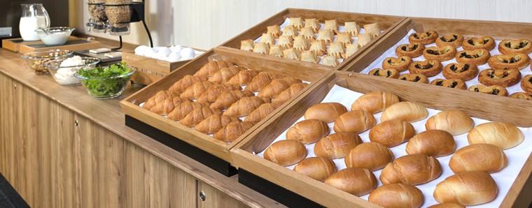 画像：朝食のご案内