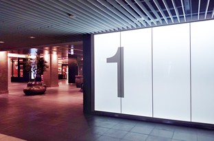 画像：地下歩行空間からのアクセス