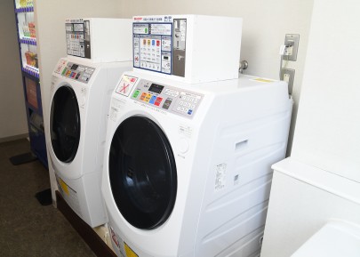 画像:コインランドリー