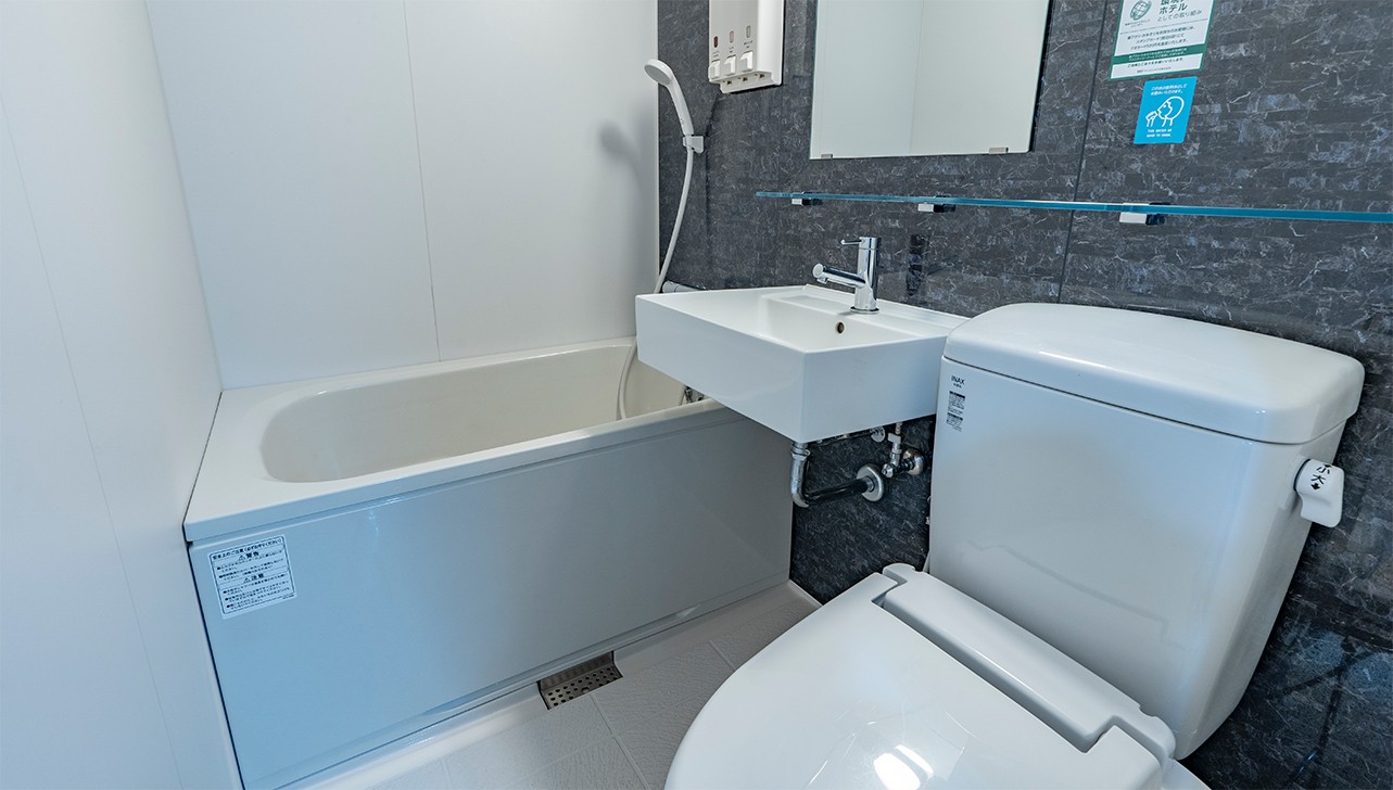 画像：ツインルームユニットバス