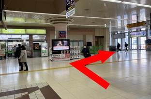 画像:JR 熊谷駅からのアクセス