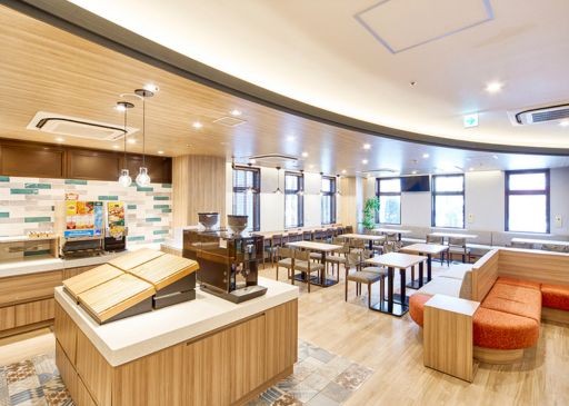 画像：朝食会場