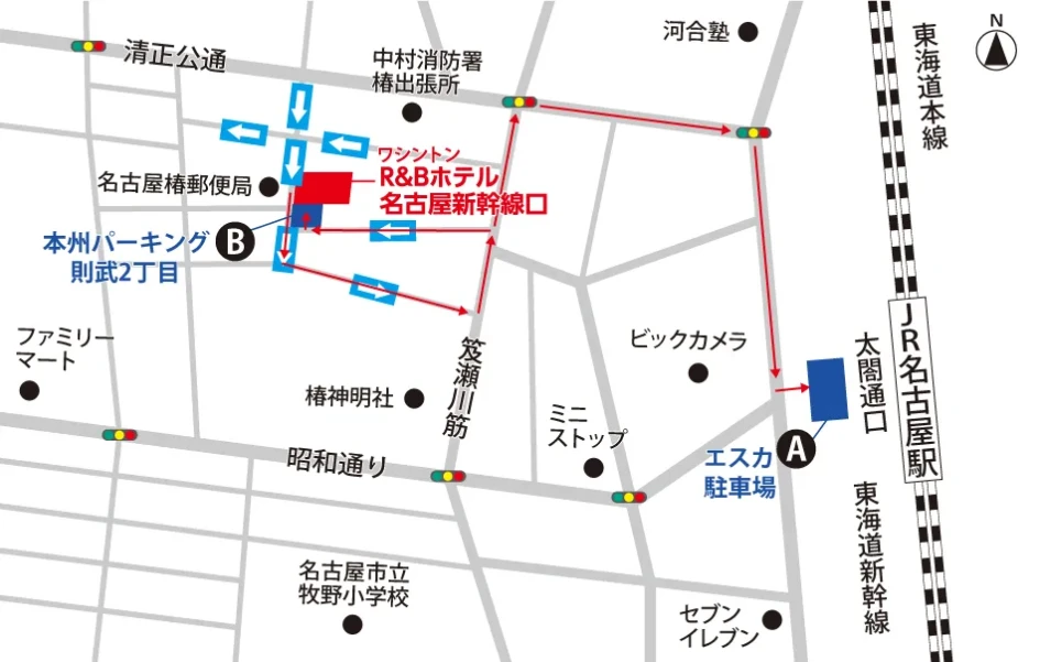 画像：駐車場のご案内