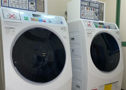 画像：コインランドリー