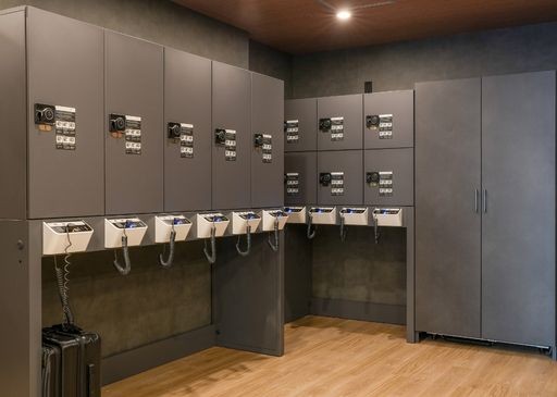 ワシントンR&Bホテル名古屋栄東のICロッカー画像