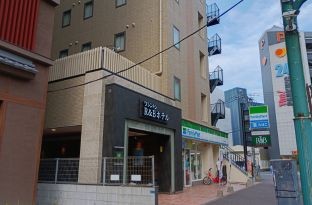 画像：市電辛島町電停からのアクセス