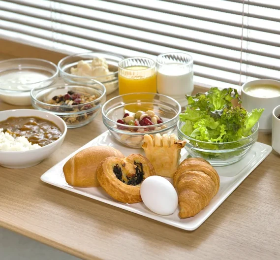 写真：朝食のご案内