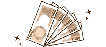 フロントでキャッシュバック