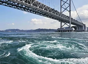 写真：鳴門の渦潮