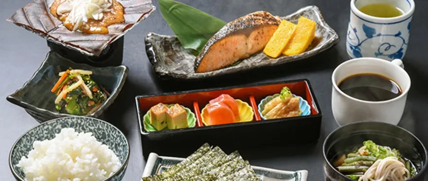 画像：朝食のご案内