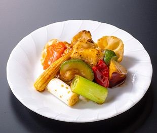 若鶏料理（焼き鳥風）