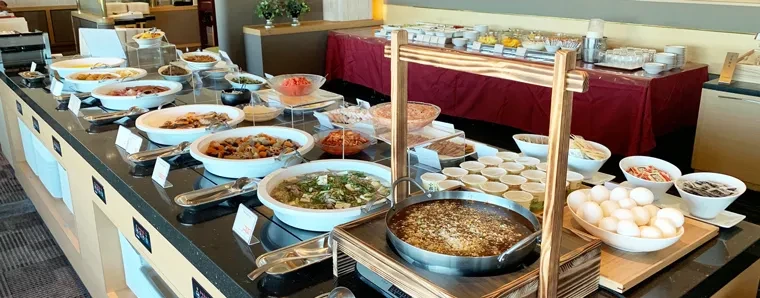 画像：朝食のご案内