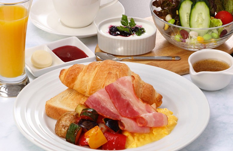 画像：洋朝食