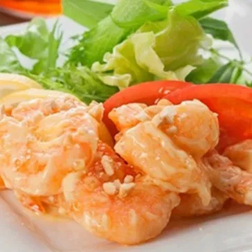 画像：海老のマヨネーズ和え