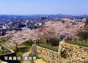 画像：鳥取城跡久松公園