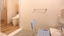 バリアフリーな洗面所