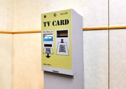 画像：VODカード販売機