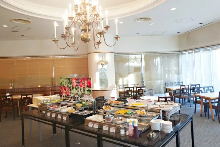 画像：朝食会場