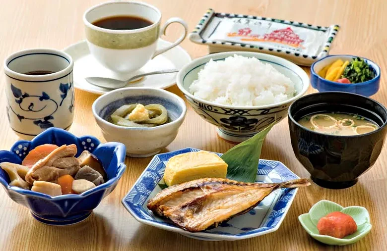 写真：和朝食
