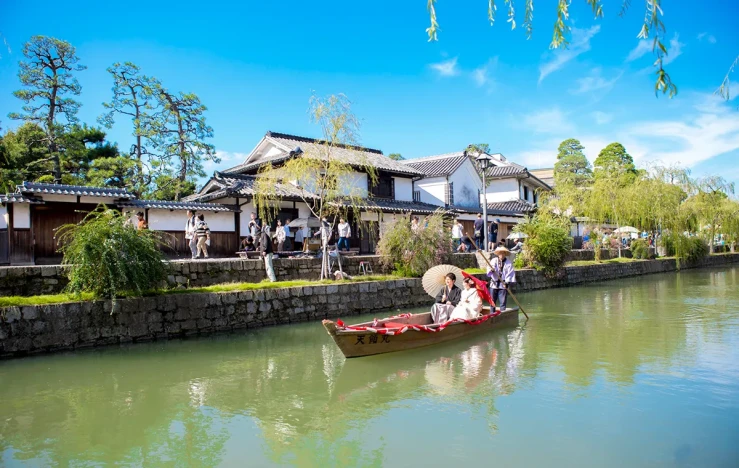 画像：倉敷美観地区