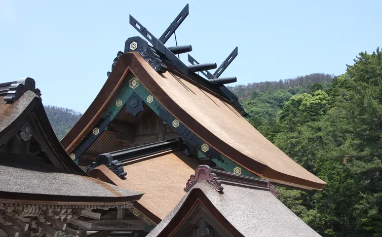 写真:出雲大社の外観