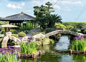 画像：仙巌園（磯庭園）