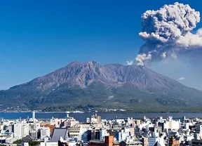 画像：桜島
