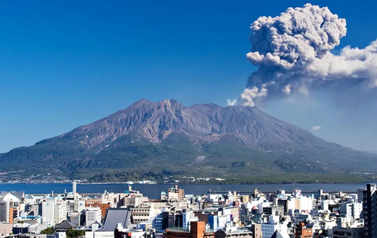 画像:桜島