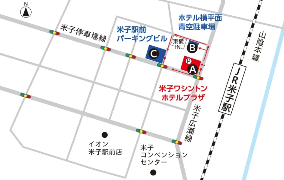 画像：駐車場マップ