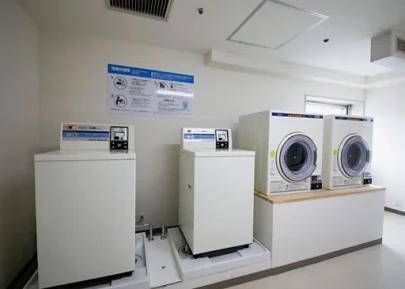画像:コインランドリー